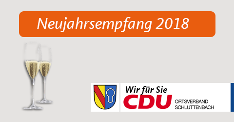 Neujahrsempfang 2018 in Schluttenbach Neujahrsempfang 2018 in Schluttenbach